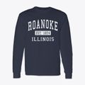 Roanoke Illinois Classic Established Classic Long Sleeve T-Shirt additional product view 1