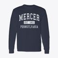 Mercer Pennsylvania Classic Established Classic Long Sleeve T-Shirt additional view 1