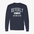 Beverly Ohio Classic Established Classic Long Sleeve T-Shirt additional view 1