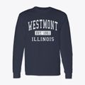 Westmont Illinois Classic Established Classic Long Sleeve T-Shirt additional view 1