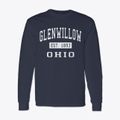 Glenwillow Ohio Classic Established Classic Long Sleeve T-Shirt additional product view 1