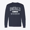 Emerald Wisconsin Classic Established Classic Long Sleeve T-Shirt additional view 1