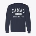 Camas Washington Classic Established Classic Long Sleeve T-Shirt additional view 1