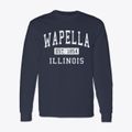 Wapella Illinois Classic Established Classic Long Sleeve T-Shirt additional view 1