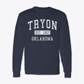 Tryon Oklahoma Classic Established Classic Long Sleeve T-Shirt additional product view 1