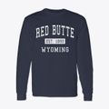 Red Butte Wyoming Classic Established Classic Long Sleeve T-Shirt additional view 1