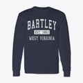 Bartley West Virginia Classic Established Classic Long Sleeve T-Shirt additional product view 1