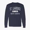 St. Lawrence South Dakota Classic Established Classic Long Sleeve T-Shirt additional view 1