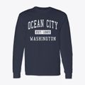 Ocean City Washington Classic Established Classic Long Sleeve T-Shirt additional view 1