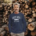 White Mesa Utah Classic Established Classic Long Sleeve T-Shirt additional product view 2