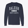 Raleigh North Dakota Classic Established Classic Long Sleeve T-Shirt additional view 1