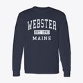 Webster Maine Classic Established Classic Long Sleeve T-Shirt additional product view 1