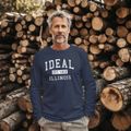 Ideal Illinois Classic Established Classic Long Sleeve T-Shirt additional product view 2
