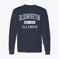 Bloomington Illinois Classic Established Classic Long Sleeve T-Shirt additional product view 1