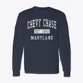 Chevy Chase Maryland Classic Established Classic Long Sleeve T-Shirt additional view 1