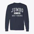 Jumbo West Virginia Classic Established Classic Long Sleeve T-Shirt additional view 1