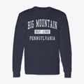 Big Mountain Pennsylvania Classic Established Classic Long Sleeve T-Shirt additional view 1