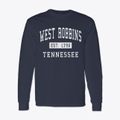 West Robbins Tennessee Classic Established Classic Long Sleeve T-Shirt additional view 1