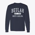 Beulah North Carolina Classic Established Classic Long Sleeve T-Shirt additional view 1