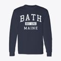 Bath Maine Classic Established Classic Long Sleeve T-Shirt additional view 1