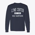 Lyme Center New Hampshire Classic Established Classic Long Sleeve T-Shirt additional view 1