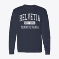Helvetia Pennsylvania Classic Established Classic Long Sleeve T-Shirt additional view 1