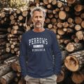 Perrows Virginia Classic Established Classic Long Sleeve T-Shirt additional product view 2