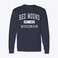 Red Mound Wisconsin Classic Established Classic Long Sleeve T-Shirt additional product view 1