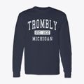 Trombly Michigan Classic Established Classic Long Sleeve T-Shirt additional view 1