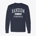 Handsom Virginia Classic Established Classic Long Sleeve T-Shirt additional product view 1