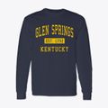 Glen Springs Kentucky Classic Established Classic Long Sleeve T-Shirt additional view 1