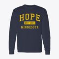 Hope Minnesota Classic Established Classic Long Sleeve T-Shirt additional view 1