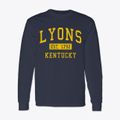 Lyons Kentucky Classic Established Classic Long Sleeve T-Shirt additional view 1