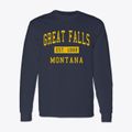 Great Falls Montana Classic Established Classic Long Sleeve T-Shirt additional view 1