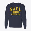 Earl Wisconsin Classic Established Classic Long Sleeve T-Shirt additional view 1