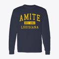Amite Louisiana Classic Established Classic Long Sleeve T-Shirt additional view 1