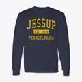 Jessup Pennsylvania Classic Established Classic Long Sleeve T-Shirt additional view 1