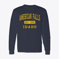 American Falls Idaho Classic Established Classic Long Sleeve T-Shirt additional view 1