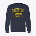 Simpsonville Kentucky Classic Established Classic Long Sleeve T-Shirt additional view 1