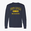 Country Club Hills Missouri Classic Established Classic Long Sleeve T-Shirt additional view 1