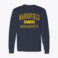 Marshfield Massachusetts Classic Established Classic Long Sleeve T-Shirt additional view 1