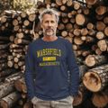 Marshfield Massachusetts Classic Established Classic Long Sleeve T-Shirt additional view 2