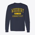 Woodbury Connecticut Classic Established Classic Long Sleeve T-Shirt additional view 1