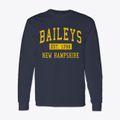 Baileys New Hampshire Classic Established Classic Long Sleeve T-Shirt additional view 1