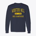 Websters Mill New Hampshire Classic Established Classic Long Sleeve T-Shirt additional view 1