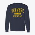 Shawnee Kansas Classic Established Classic Long Sleeve T-Shirt additional view 1
