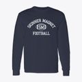 Skinner Magnet Center Classic Football Classic Long Sleeve T-Shirt additional view 1
