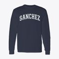 Sanchez Elementary School Varsity Arch Classic Long Sleeve T-Shirt additional product view 1