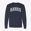 Harris Elementary School Varsity Arch Classic Long Sleeve T-Shirt additional view 1