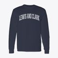 Lewis And Clark High School Varsity Arch Classic Long Sleeve T-Shirt additional view 1